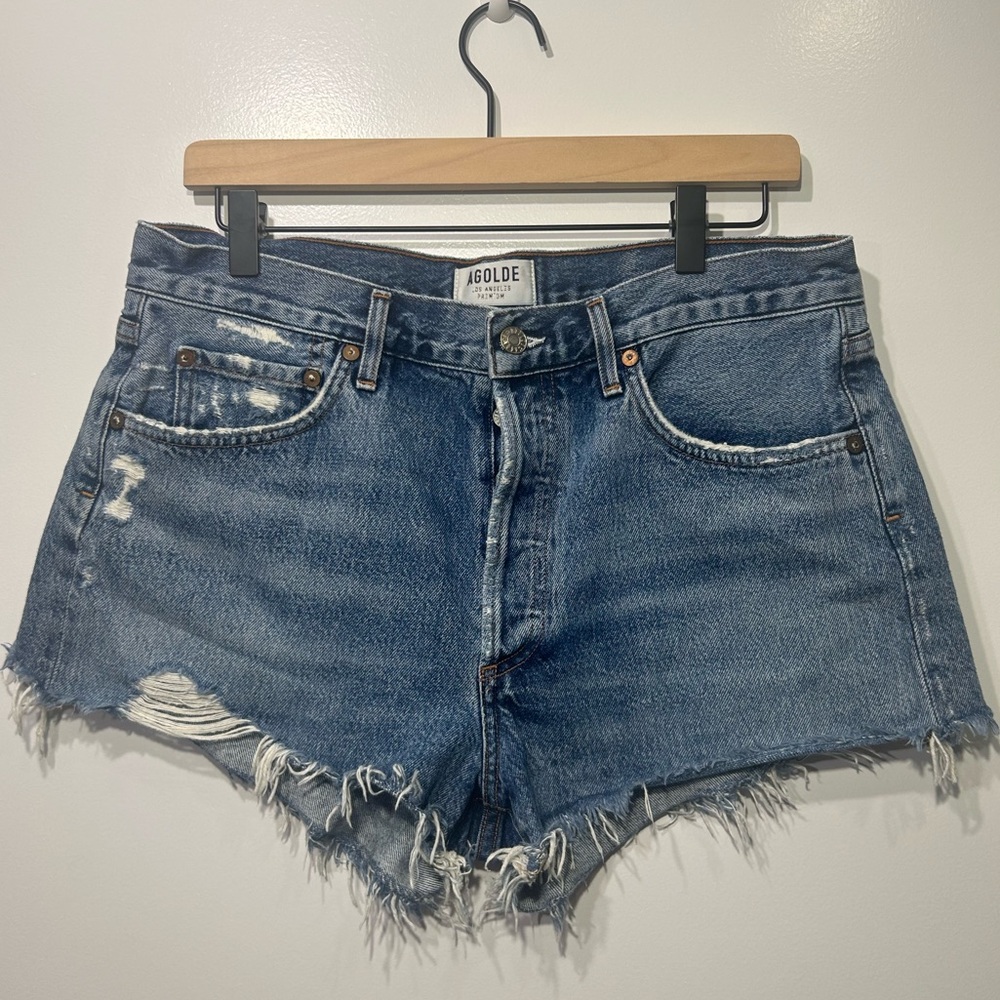 AGOLDE Parker Vintage Cutoff Short – Rock Steady Size 30